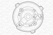 069412520010 vnitřní ventilátor MAGNETI MARELLI