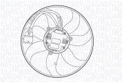 069422557010 Větrák, chlazení motoru MAGNETI MARELLI