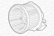 069401318010 vnitřní ventilátor MAGNETI MARELLI