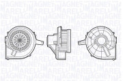 069412667010 MAGNETI MARELLI vnútorný ventilátor 069412667010 MAGNETI MARELLI