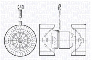 069412671010 vnitřní ventilátor MAGNETI MARELLI