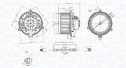 069412742010 vnitřní ventilátor MAGNETI MARELLI