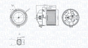 069412751010 vnitřní ventilátor MAGNETI MARELLI