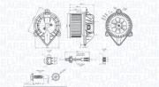 069412753010 vnitřní ventilátor MAGNETI MARELLI