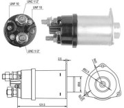 940113050031 Elektromagnetický spínač, startér MAGNETI MARELLI