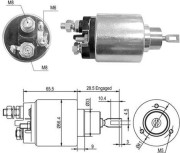 940113050429 Elektromagnetický spínač, startér MAGNETI MARELLI