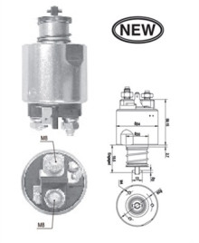 940113050552 Elektromagnetický spínač, startér MAGNETI MARELLI