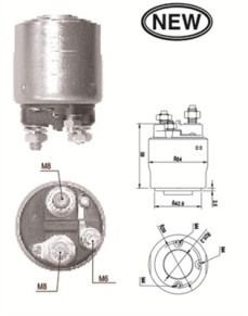 940113050562 Elektromagnetický spínač, startér MAGNETI MARELLI