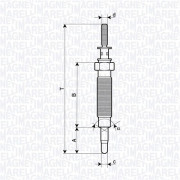 062900134304 MAGNETI MARELLI żeraviaca sviečka 062900134304 MAGNETI MARELLI