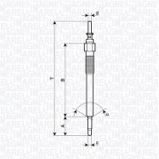 062900135304 MAGNETI MARELLI żeraviaca sviečka 062900135304 MAGNETI MARELLI