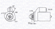 063102021010 Startér MAGNETI MARELLI