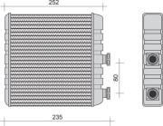 350218270000 Výměník tepla, vnitřní vytápění MAGNETI MARELLI