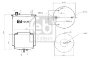 101277 Mech, pneumatické odpružení FEBI BILSTEIN