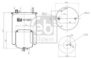 101307 Mech, pneumatické odpružení FEBI BILSTEIN