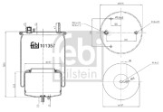 101357 Mech, pneumatické odpružení FEBI BILSTEIN