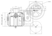 102551 Mech, pneumatické odpružení FEBI BILSTEIN