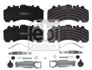 16606 Sada brzdových destiček, kotoučová brzda FEBI BILSTEIN