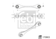 170803 FEBI BILSTEIN rameno zavesenia kolies 170803 FEBI BILSTEIN