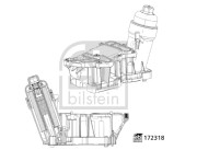 172318 Pouzdro, olejový filtr febi Plus FEBI BILSTEIN