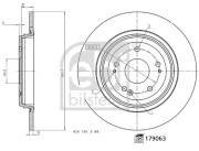 179063 Brzdový kotouč FEBI BILSTEIN