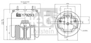 179293 Mech, pneumatické odpružení FEBI BILSTEIN