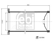 181994 Vzduchový filtr FEBI BILSTEIN