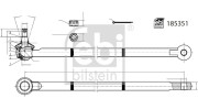 185351 Hlava příčného táhla řízení FEBI BILSTEIN