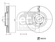 186350 Brzdový kotouč FEBI BILSTEIN