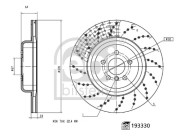 193330 Brzdový kotouč FEBI BILSTEIN