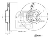 193351 Brzdový kotouč FEBI BILSTEIN