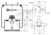 20341 Mech, pneumaticke odpruzeni FEBI BILSTEIN