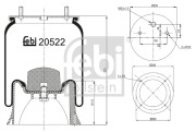 20522 Mech, pneumaticke odpruzeni FEBI BILSTEIN