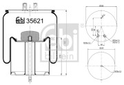 35621 Mech, pneumatické odpružení FEBI BILSTEIN