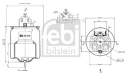 38509 Mech, pneumatické odpružení FEBI BILSTEIN