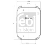 47144 FEBI BILSTEIN mech pneumatického prużenia 47144 FEBI BILSTEIN