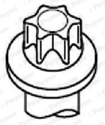 HBS544 Sada šroubů hlavy válce PAYEN