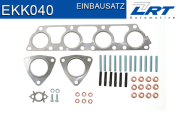 EKK040 montazni sada, vyfukove potrubi LRT