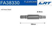 FA38330 Pružný díl výfuku LRT