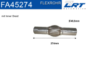 FA45274 LRT Spojovací díl potrubí flexibilní délka (v mm) 94,0 FA45274 LRT