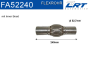 FA52240 LRT Spojovací díl potrubí flexibilní délka (v mm) 100,0 FA52240 LRT