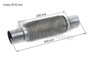 83 00 8593 Flexibilní trubka, výfukový systém SoftFlex connector HJS