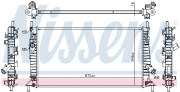 69256 Chladič, chlazení motoru NISSENS