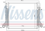 62798 Chladič, chlazení motoru NISSENS