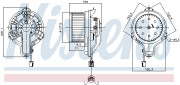 87648 NISSENS vnútorný ventilátor 87648 NISSENS