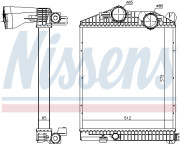 97033 Chladič turba NISSENS