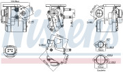 98236 AGR-Ventil ** FIRST FIT ** NISSENS