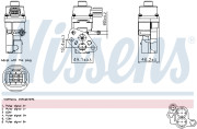 98365 AGR-Ventil ** FIRST FIT ** NISSENS