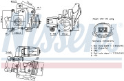 98387 AGR-Ventil ** FIRST FIT ** NISSENS