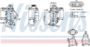 98463 AGR-Ventil ** FIRST FIT ** NISSENS