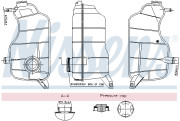 996329 Vyrovnávací nádoba, chladicí kapalina ** FIRST FIT ** NISSENS